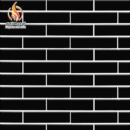 آجر نما لعابی مشکی