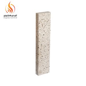 آجر نما پلاک سفید خال دار DWS1