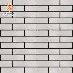 آجر نما پلاک سفید کم دانه DWS
