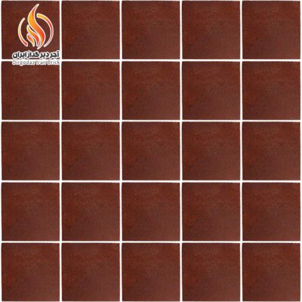 آجر کف انگلیسی قهوه ای